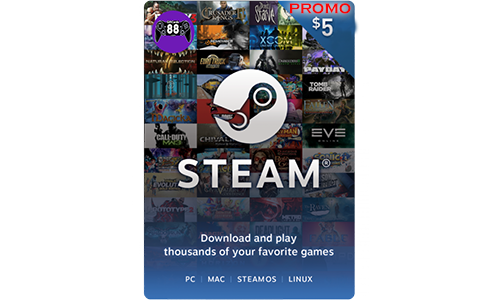 Steam 5 USD